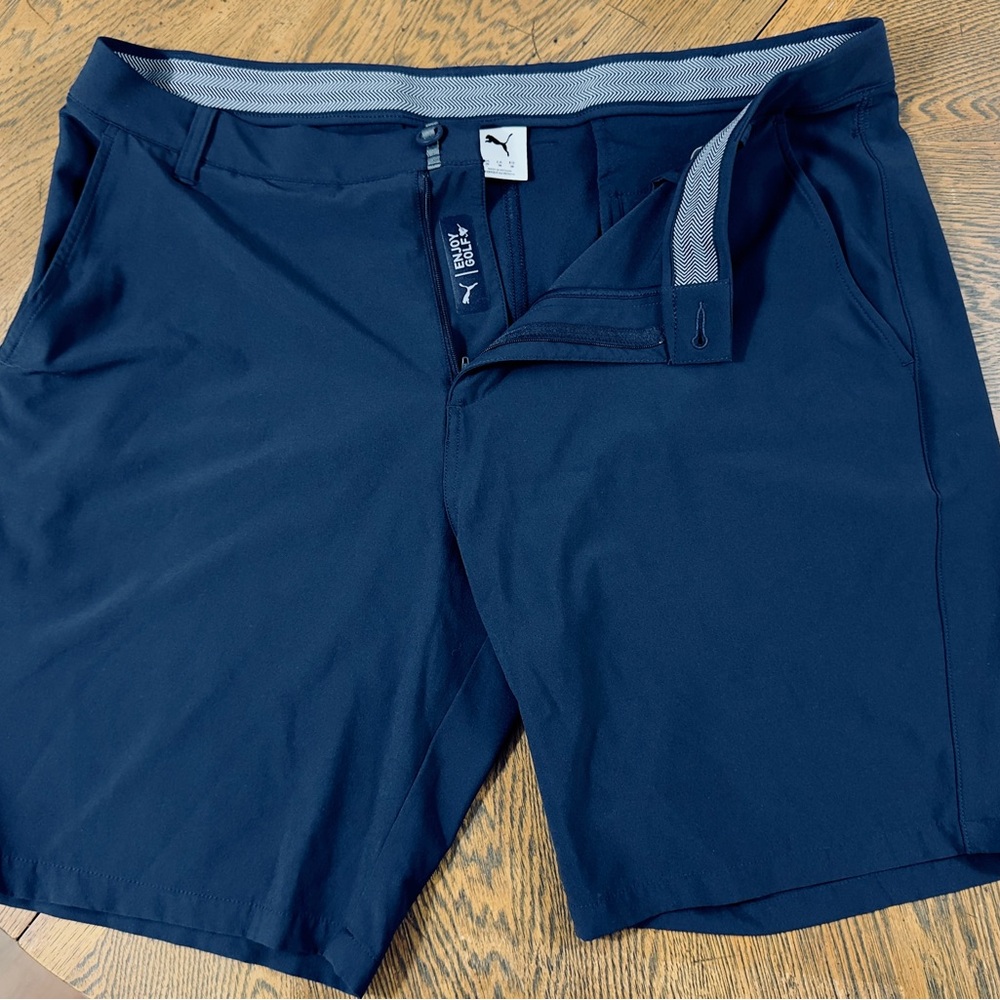 Puma Dark Blue Performance Shorts